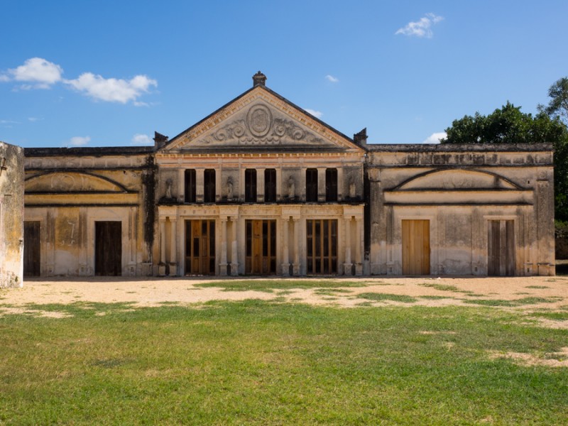 hacienda yaxcopoil building