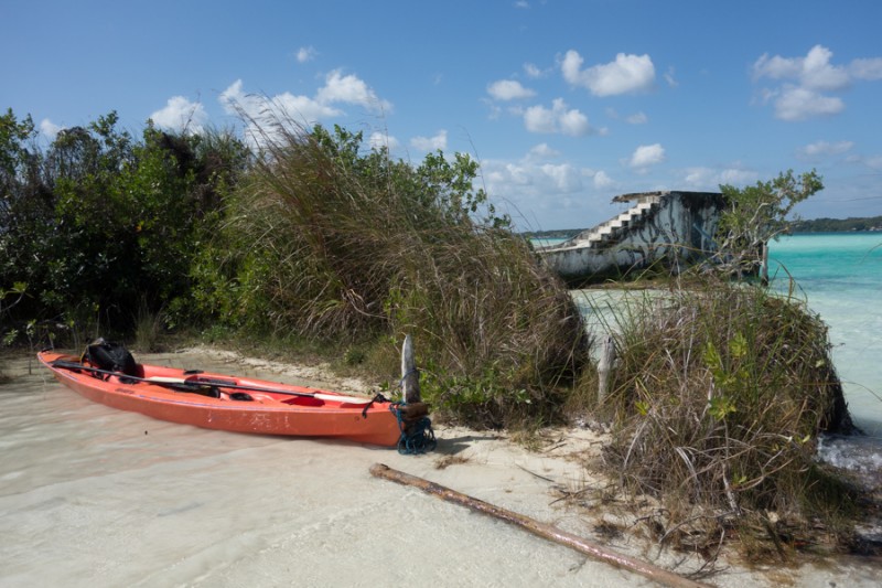 laguna bacalar canoe