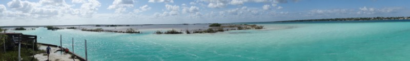 laguna bacalar panorama