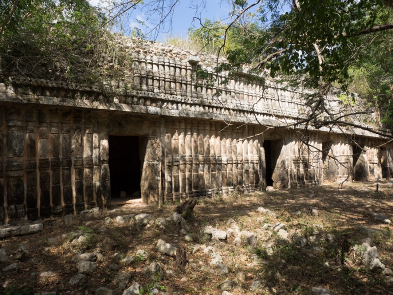 ruta puuc jungle temple