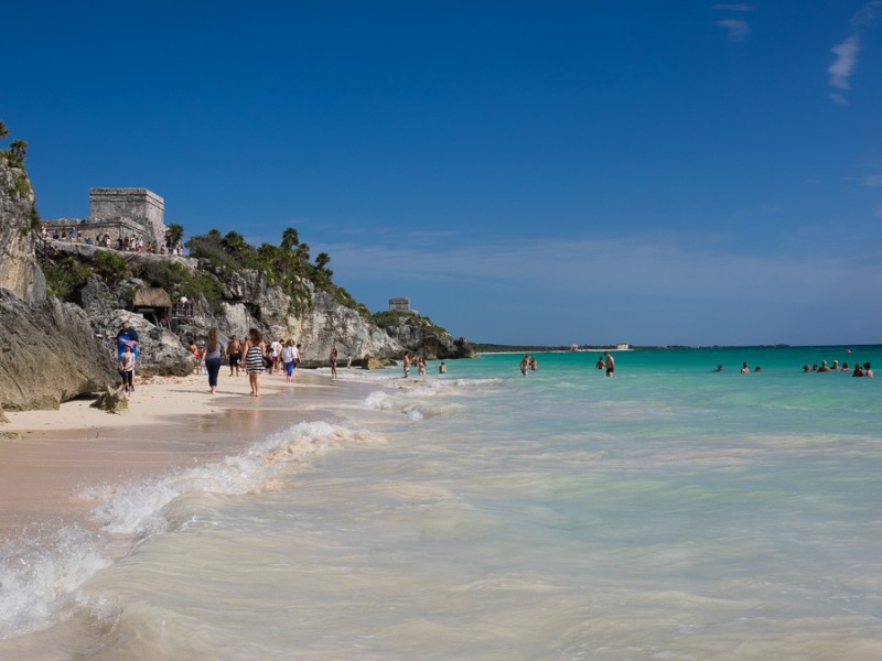 tulum famous beach
