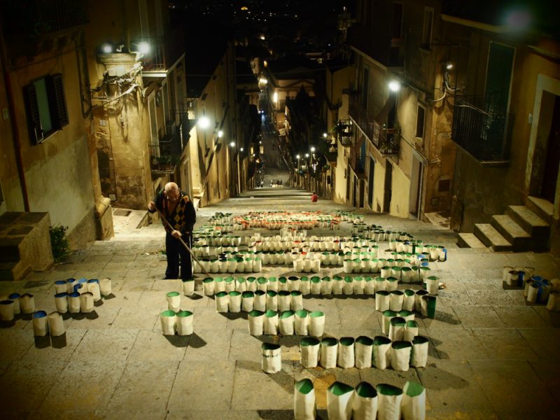 caltagirone stairs from top