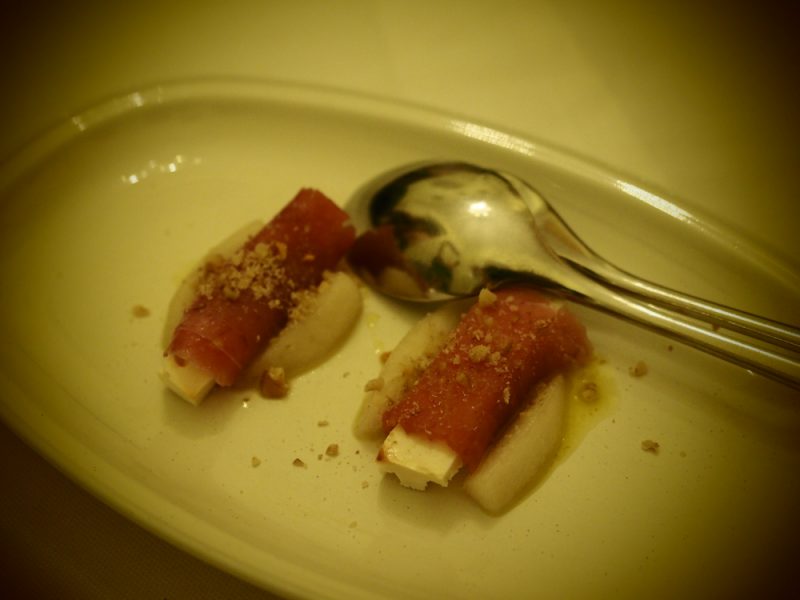 il locandiere restaurant fourth course