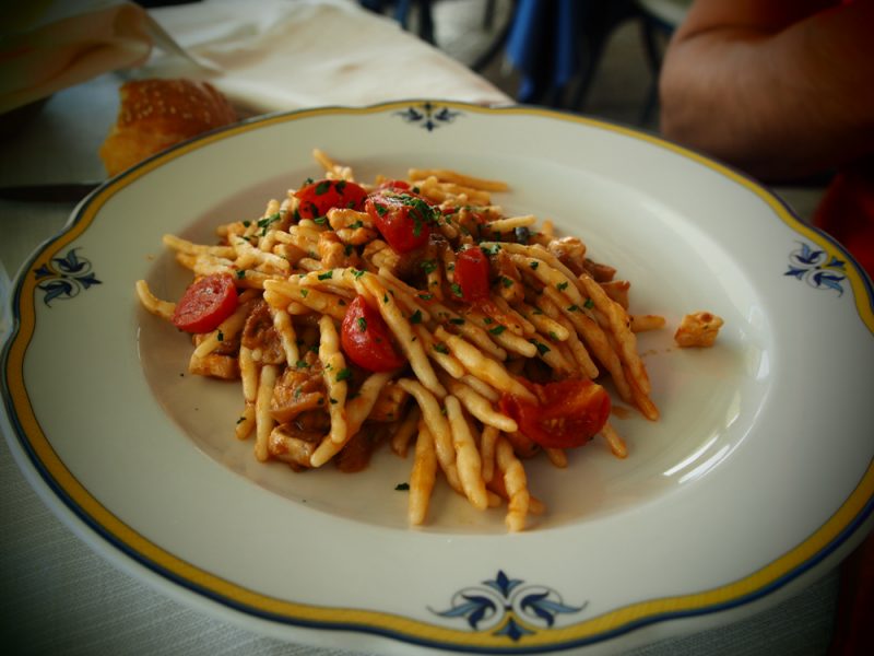 lipari al pescatore pasta