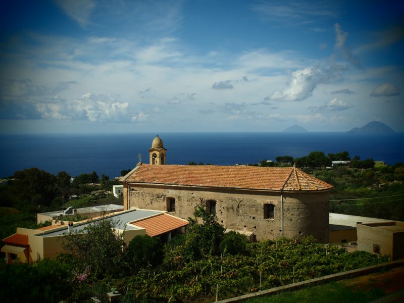 lipari church view
