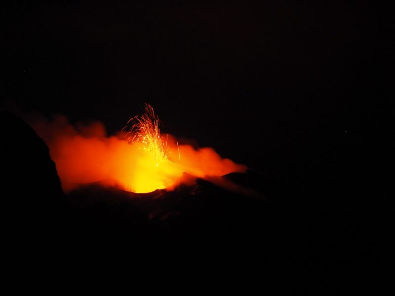 stromboli eruption