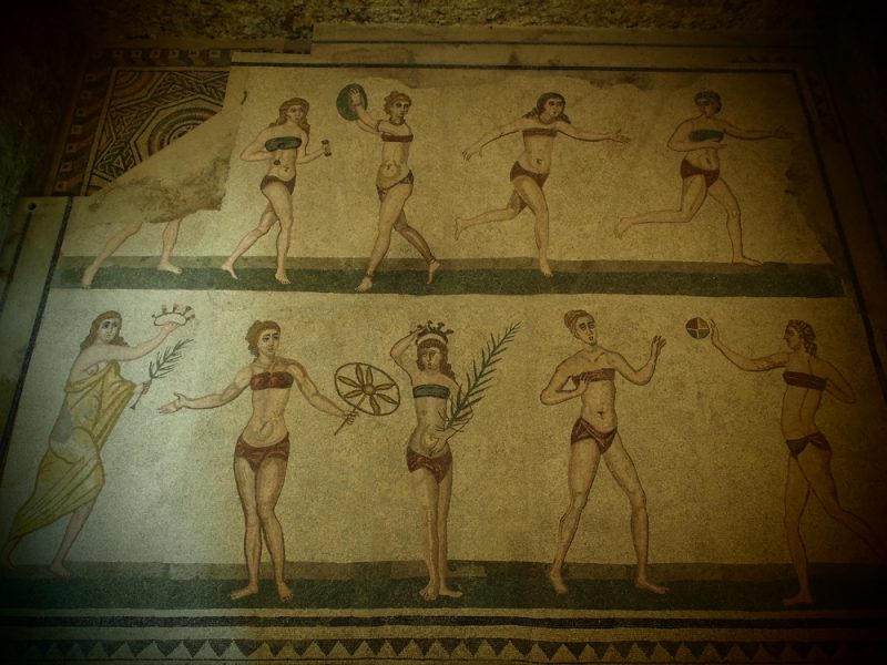 villa romana del casale sport ladies