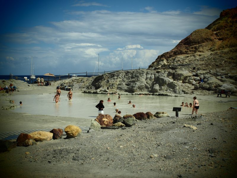 vulcano mud bath