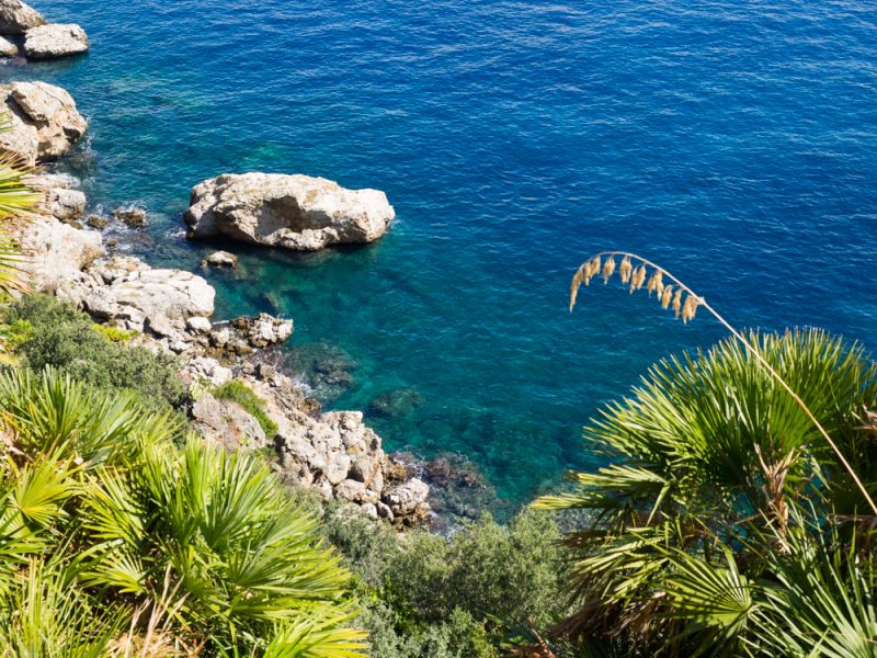 zingaro nature reserve sea