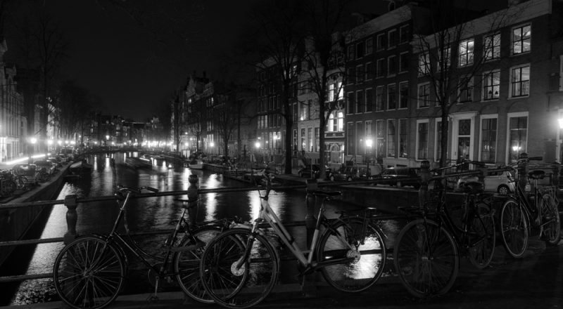 amsterdam bikes bw