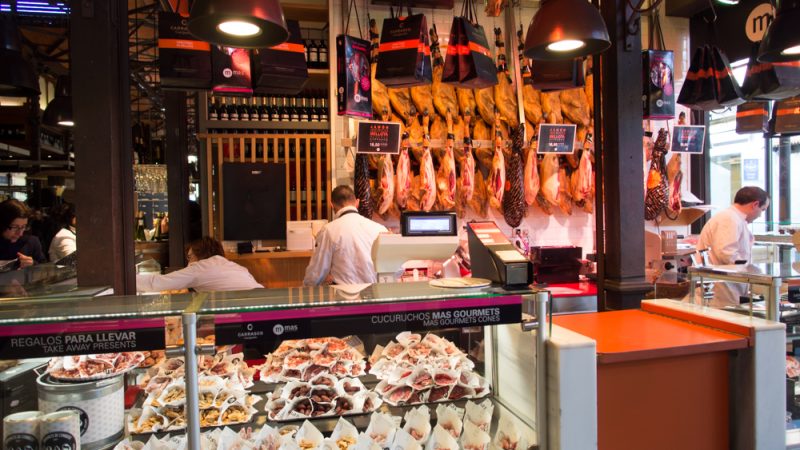 madrid jamon shop