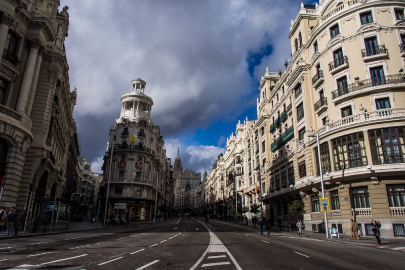madrid main street