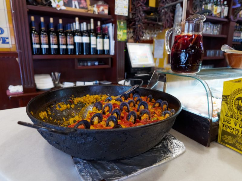 madrid paella