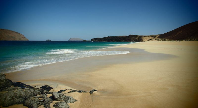 lanzarote pristine beach