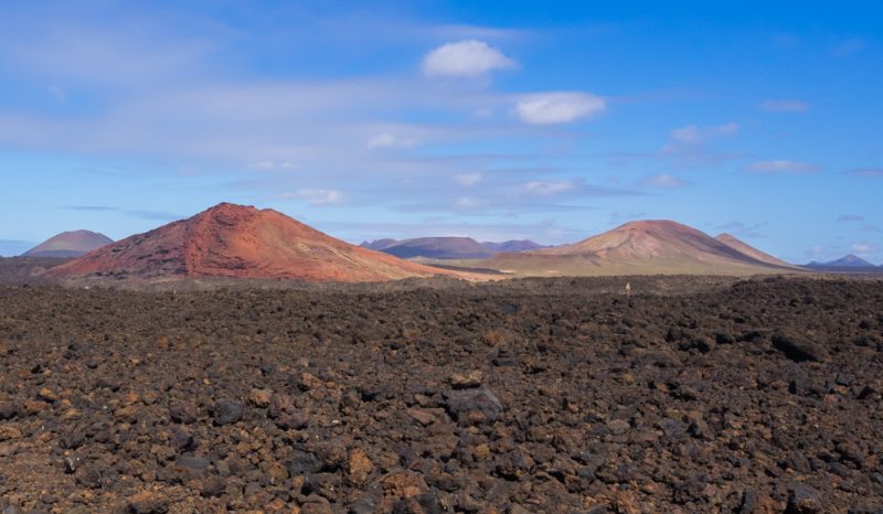 lanzarote red mountains