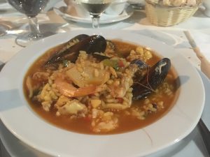 arroz caldoso de marisco