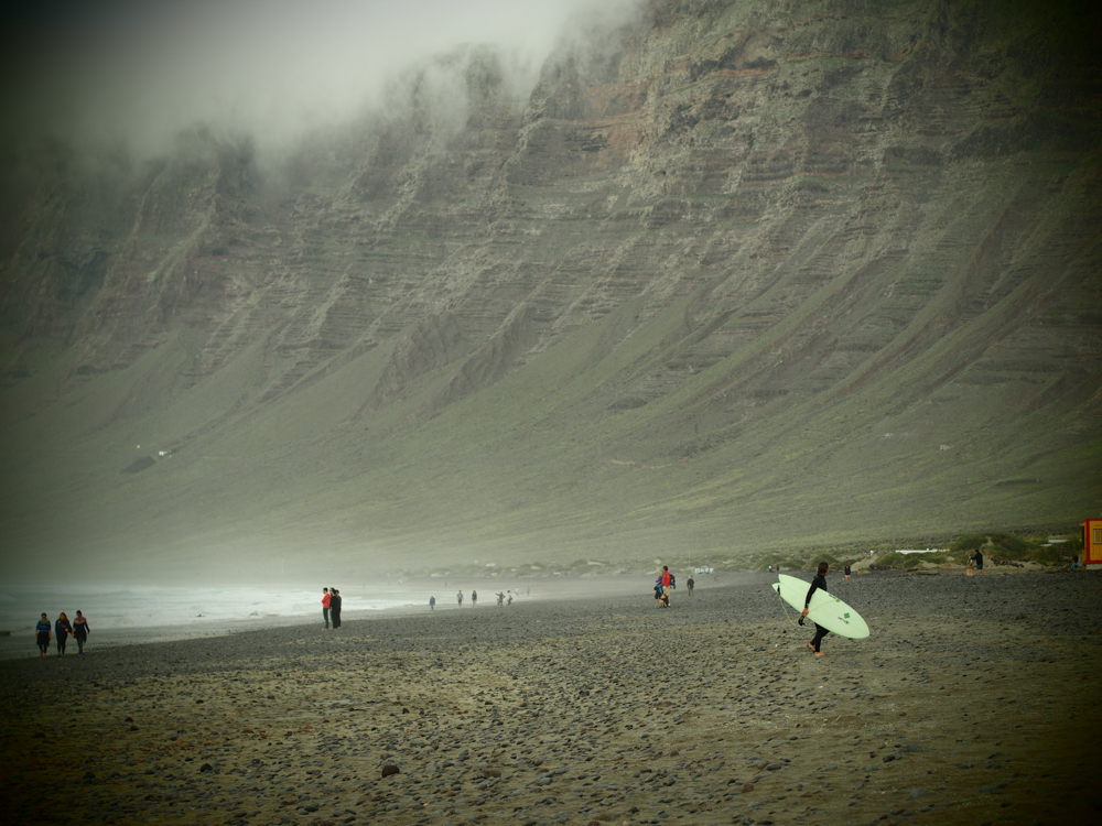 caleta de famara surf beach