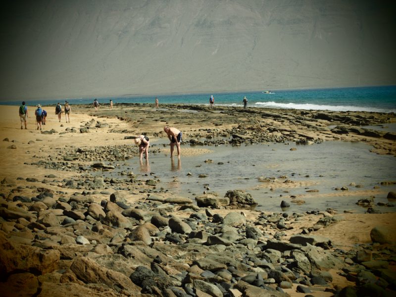caleta del sebo beach isla graciosa