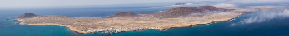 graciosa island panorama