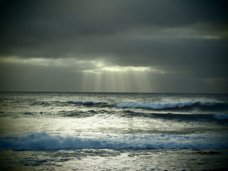 lanzarote sea clouds