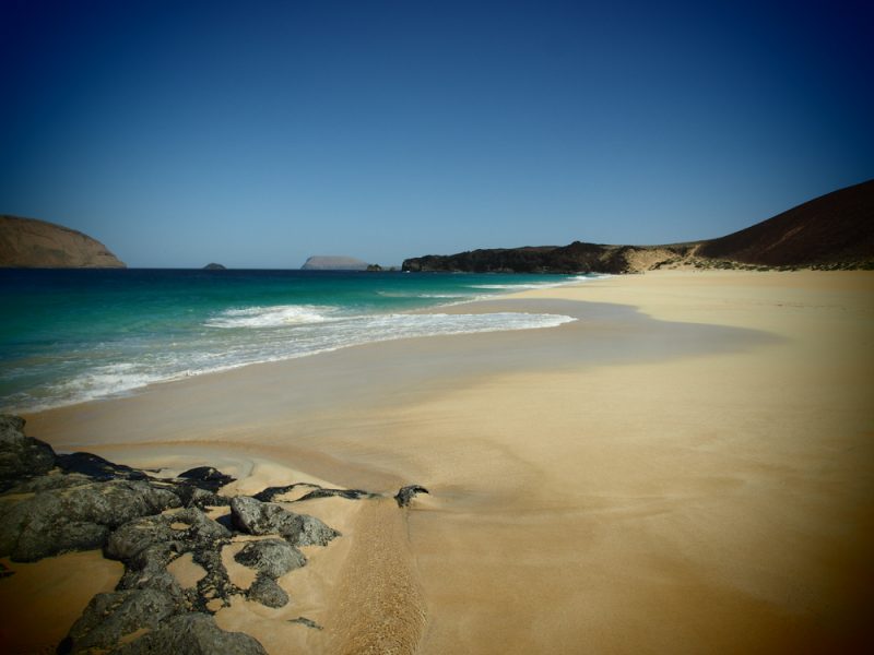 las conchas beach graciosa island