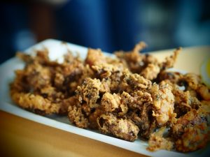 puntillas de calamares