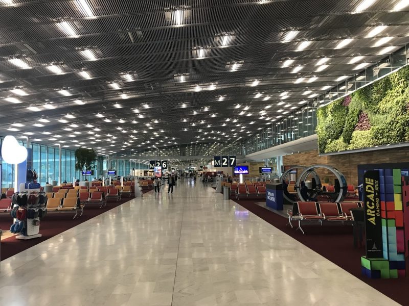 cdg airport hall