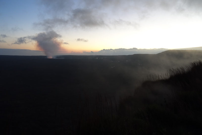 hawaii big island crater rim road