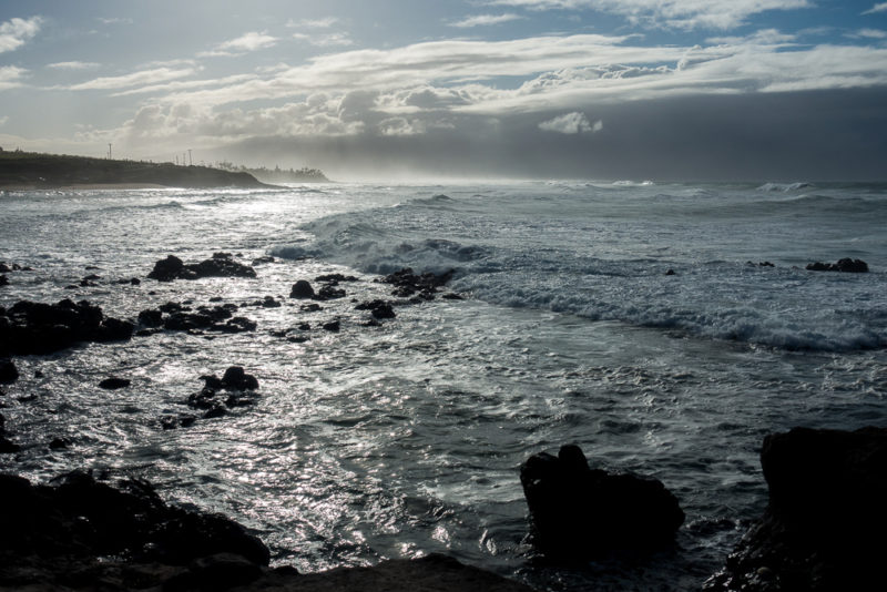 hawaii hookipa beach park waves