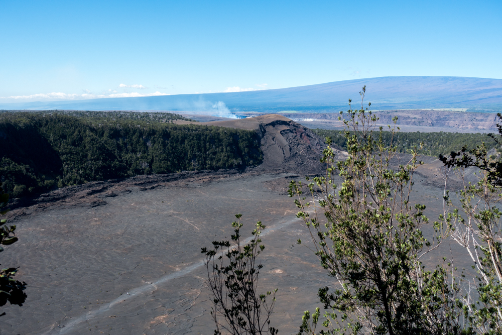 hawaii kilauea iki trail crater view