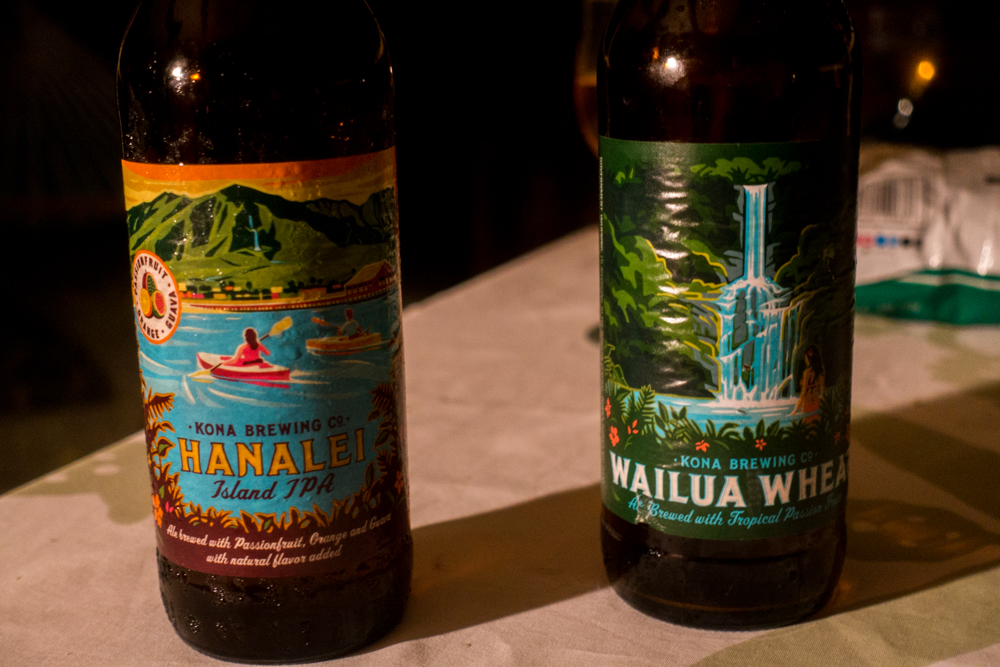 hawaii hanalei and wailua wheat beers