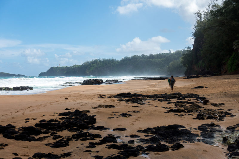 hawaii kauai secret beach