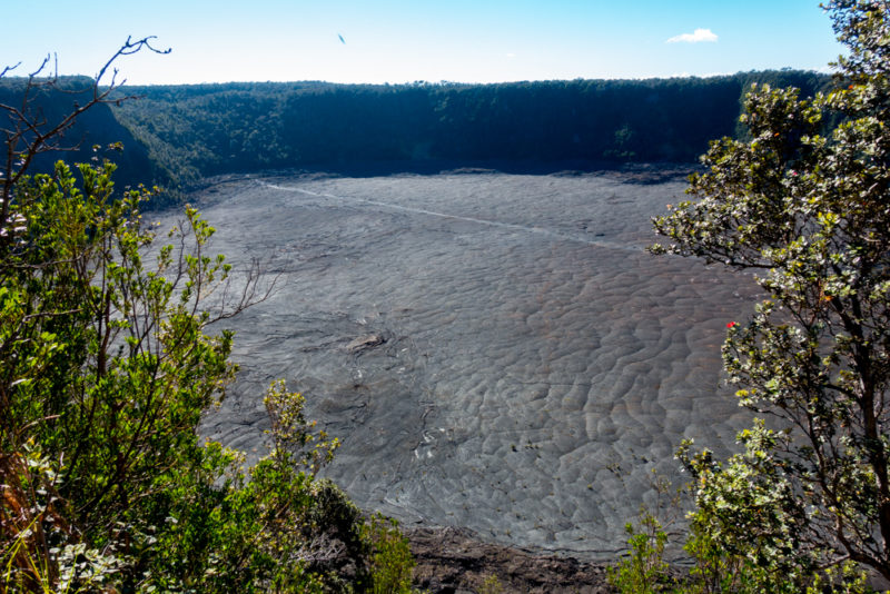 hawaii kilauea iki trail crater