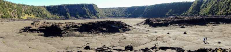 hawaii kilauea iki trail panorama