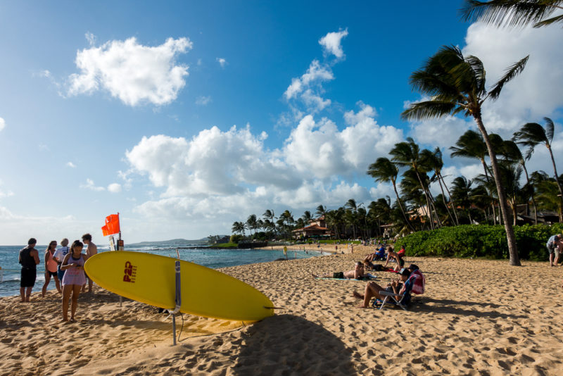 hawaii poipu beach protected area