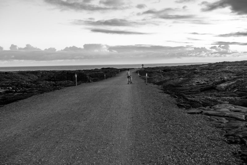 hawaii volcano national park biking road