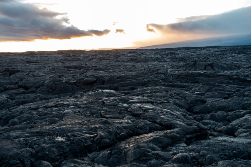 hawaii volcano national park lava