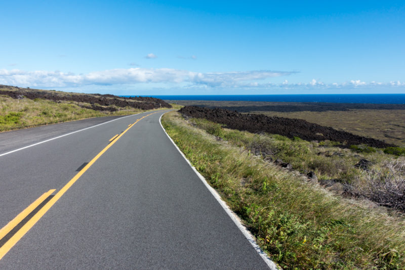 hawaii volcano national park road