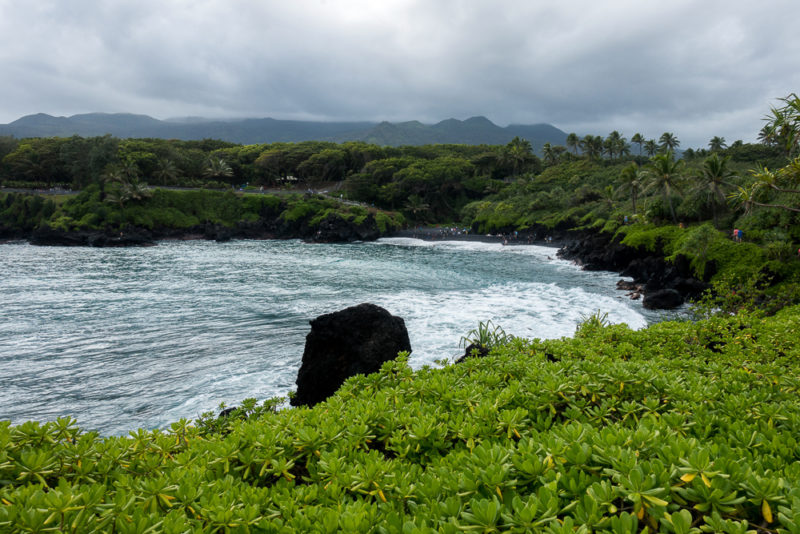 hawaii waianapanapa state park landscape