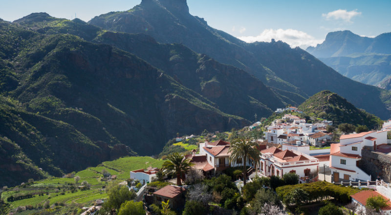 gran canaria central mountain