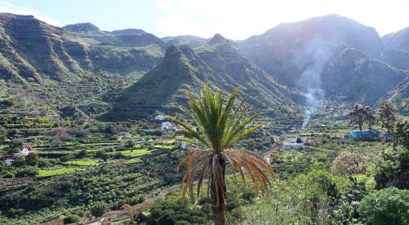 gran canaria mountain landscape