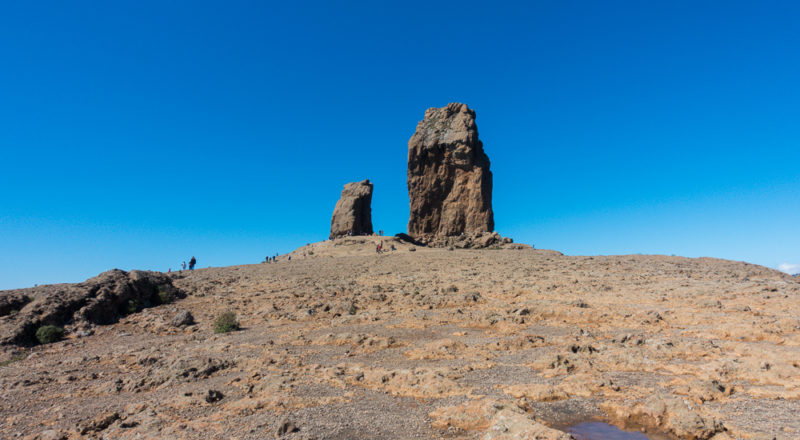 gran canaria roque nublo wide view