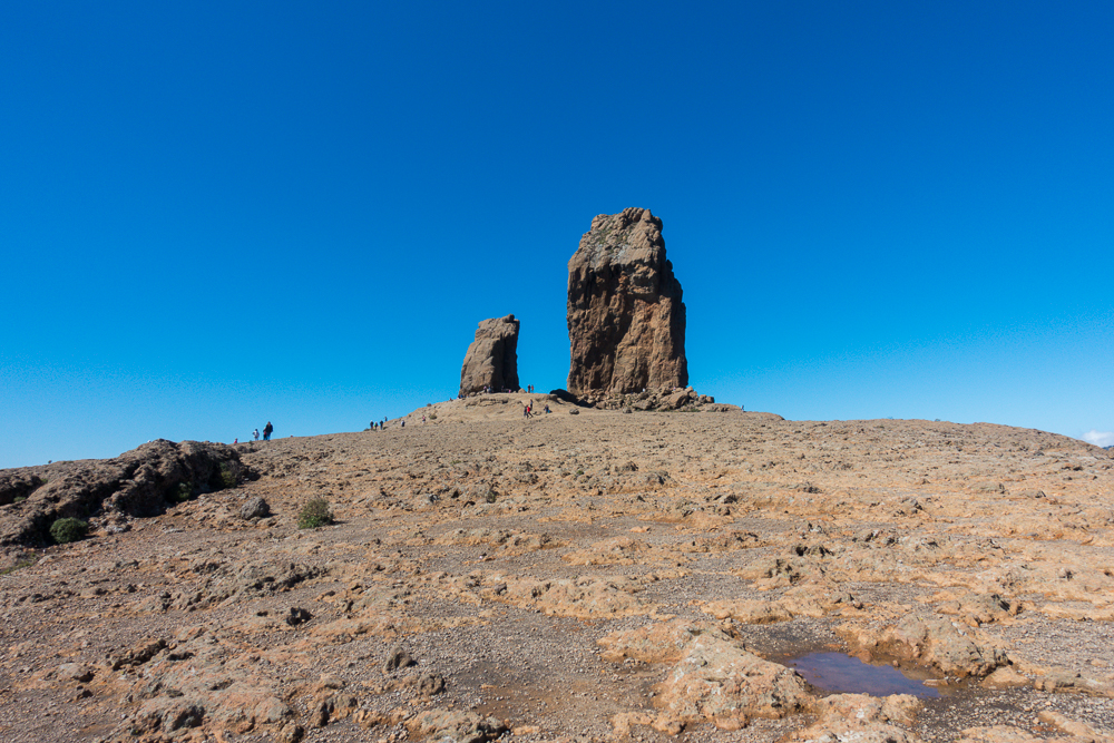 gran canaria roque nublo wide view