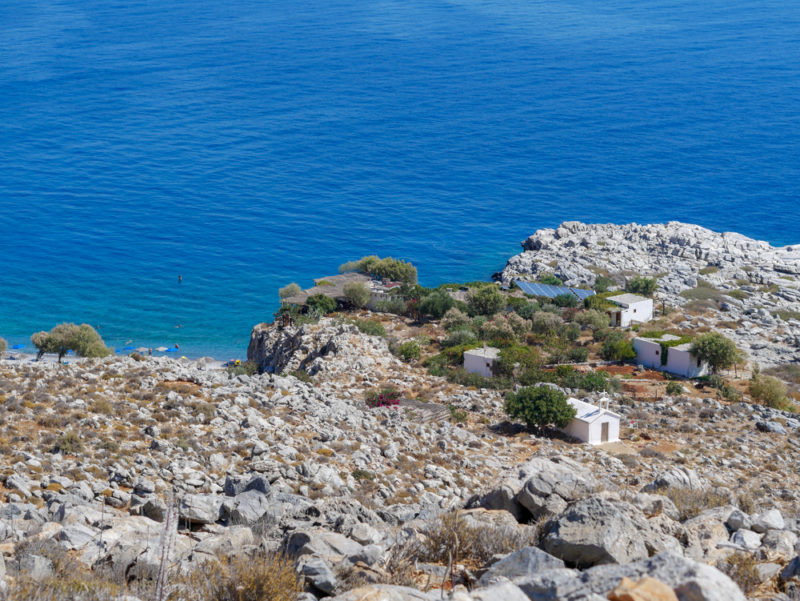 crete above marmara beach