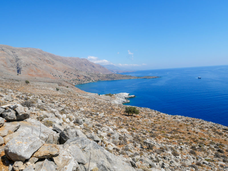 crete agia roumeli to loutro hike