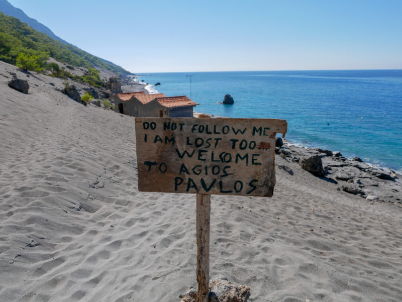 crete agios pavlos arrival