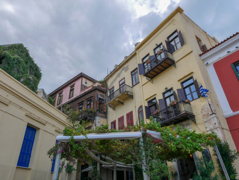 crete chania town centre