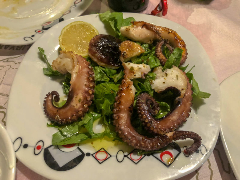 crete fried octopuss