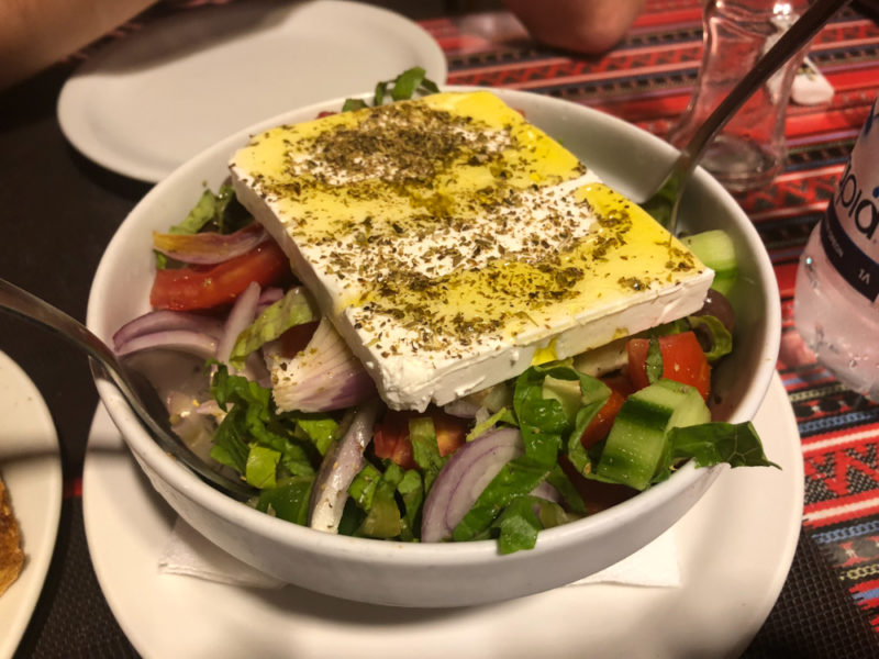 crete greek salad