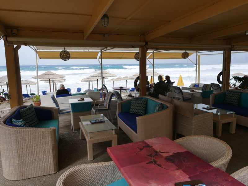 crete kalamaki beach bar